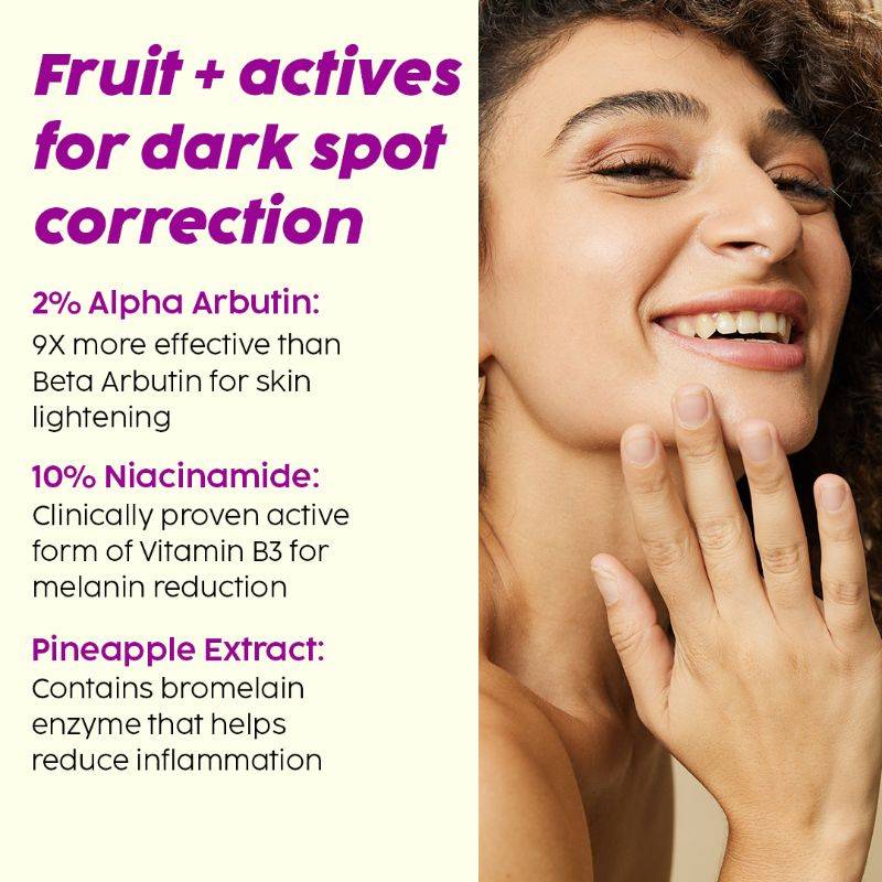 2% Alpha Arbutin Pineapple Serum for Pigmentation & Dark Spot Reduction | Z8 - view 3