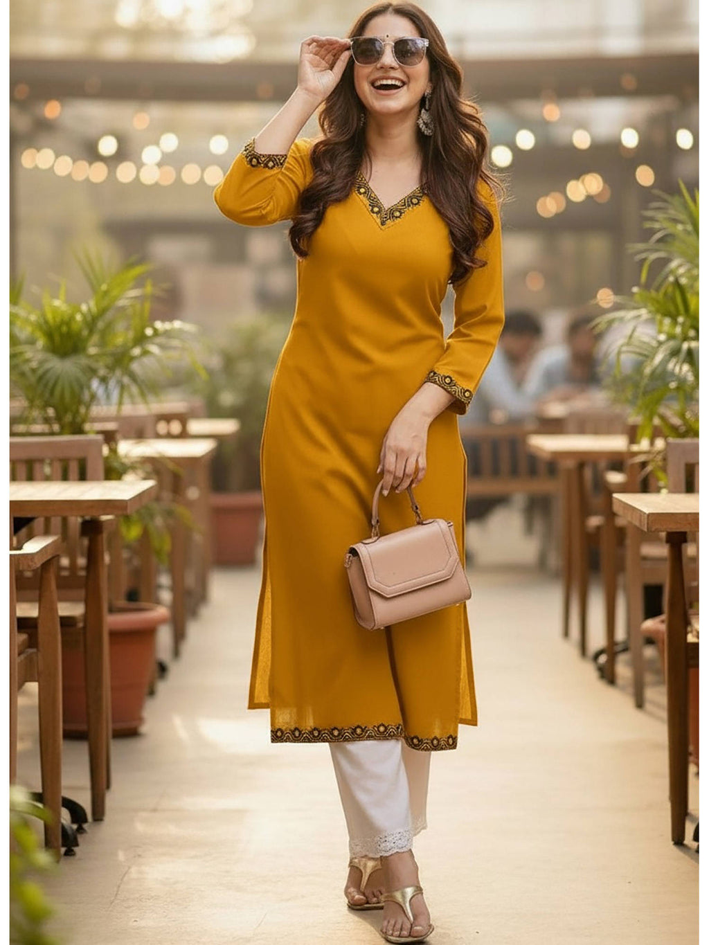 Cotton Solid Kurta | U3S - view 17