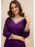 Cotton Solid Kurta | U3S - view 35