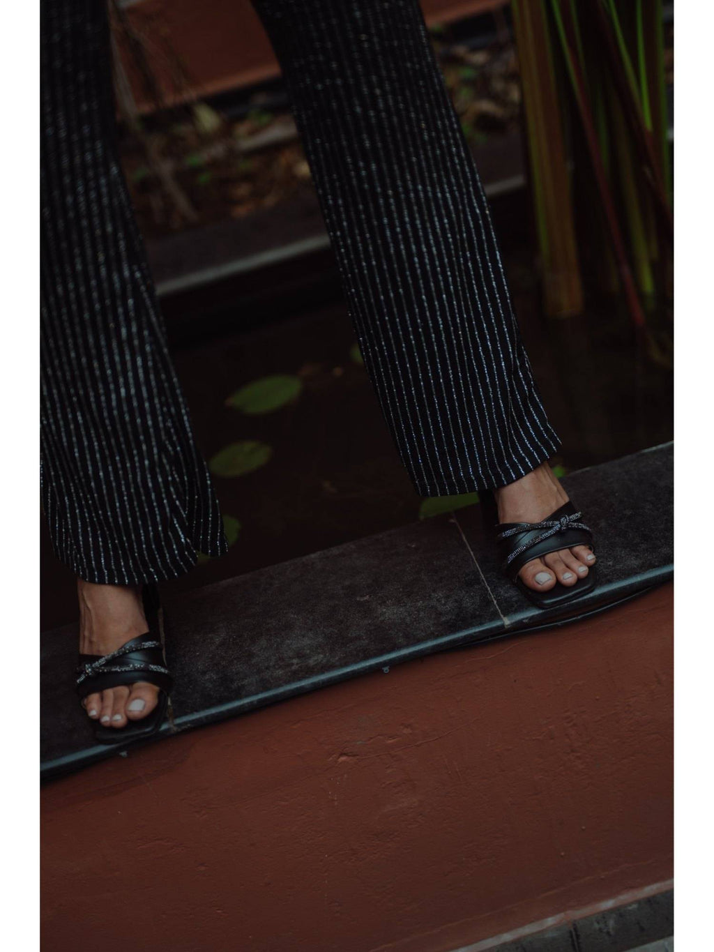 Stfy-solid-black Lacey Heels | H78 - view 5