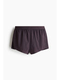 Women Purple Short running shorts with DryMove - view 1
