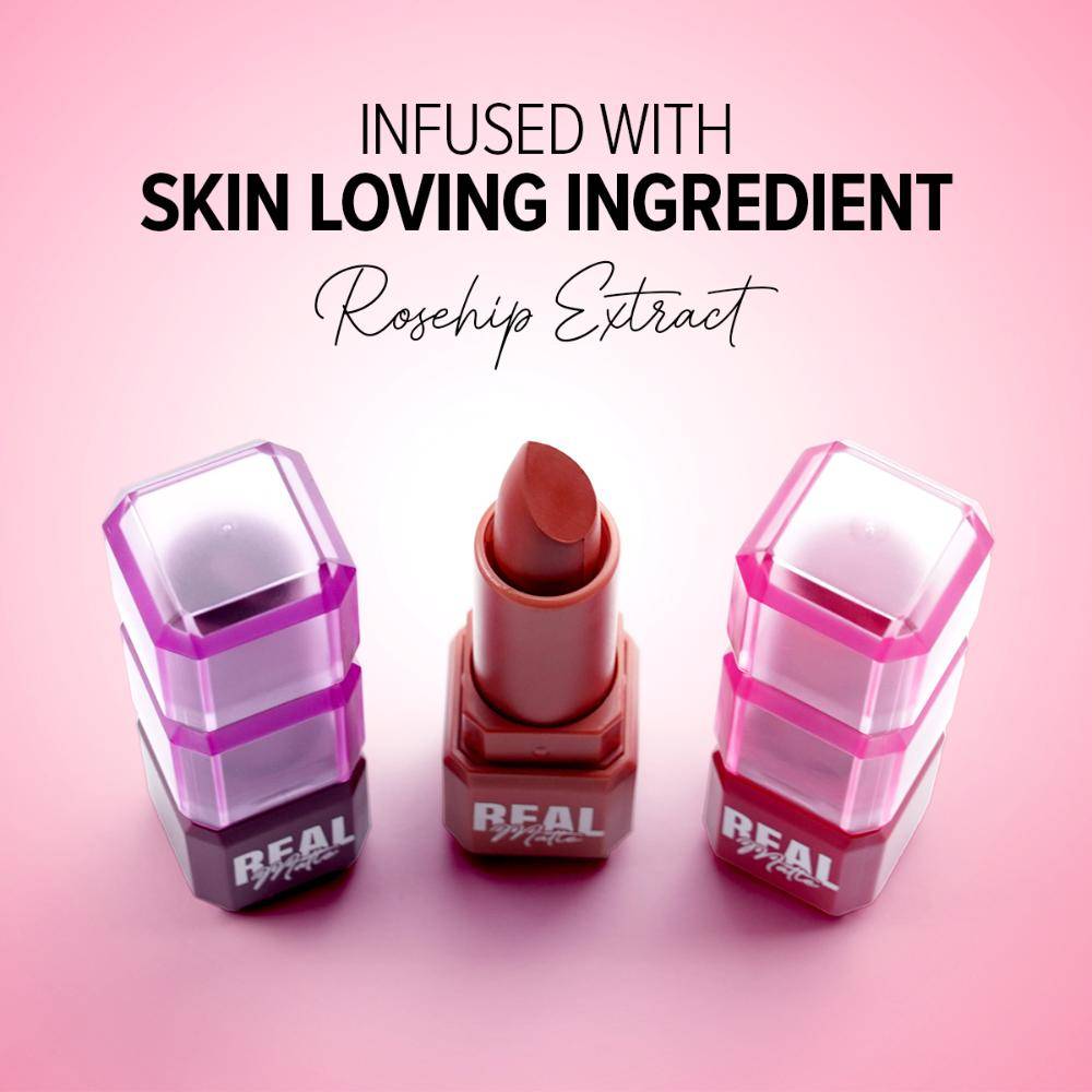 Real Matte Lipstick Long Lasting & Enriched | L12 - view 4