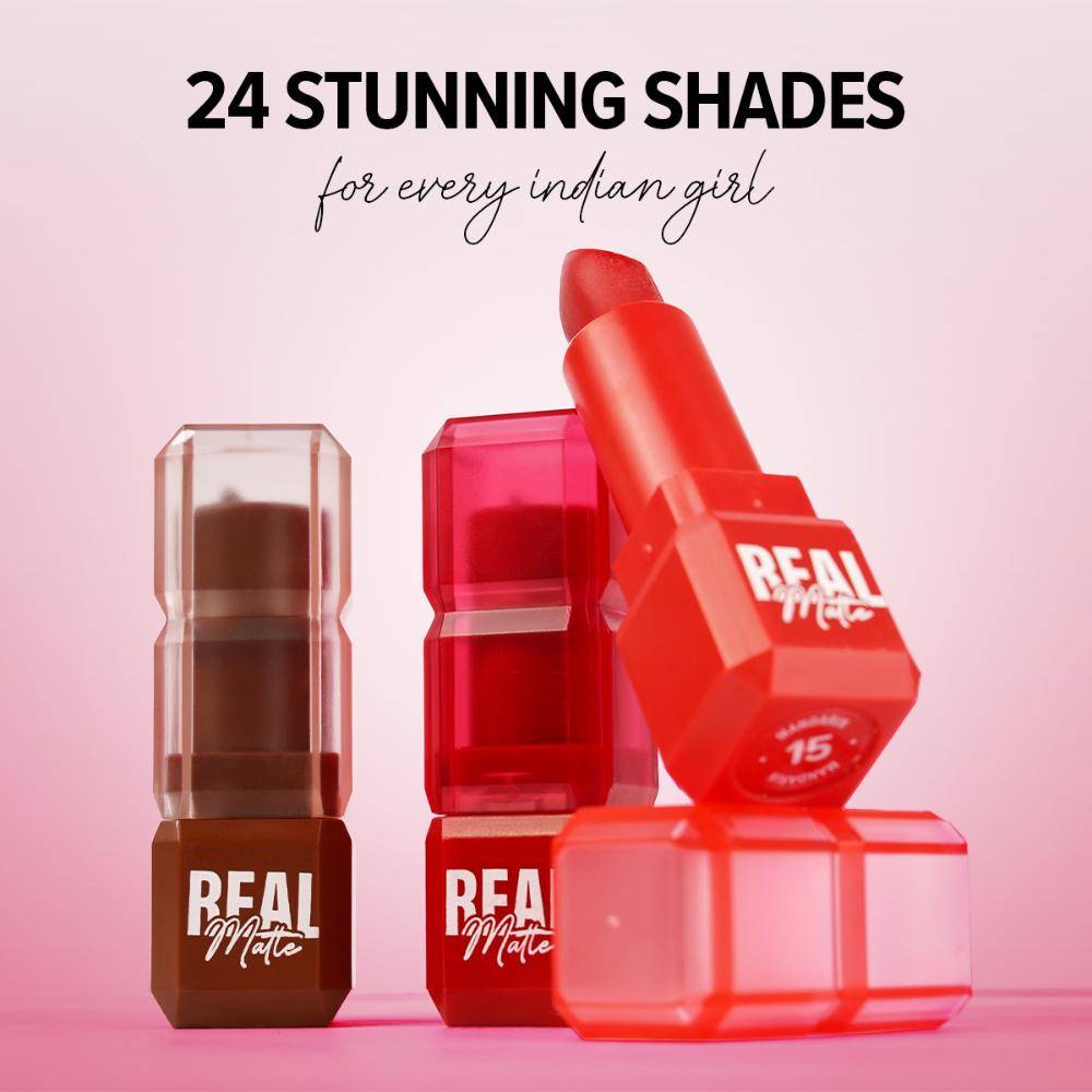 Real Matte Lipstick Long Lasting & Enriched | L12 - view 5