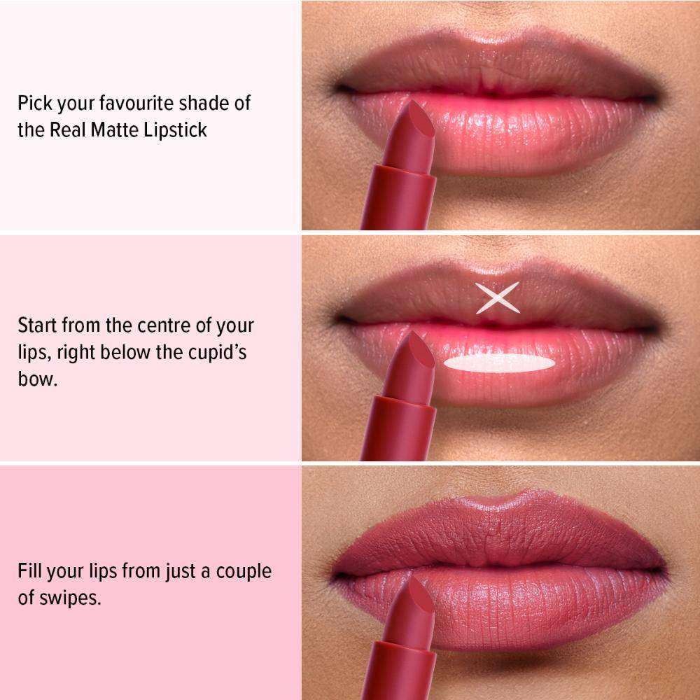 Real Matte Lipstick Long Lasting & Enriched | L12 - view 7