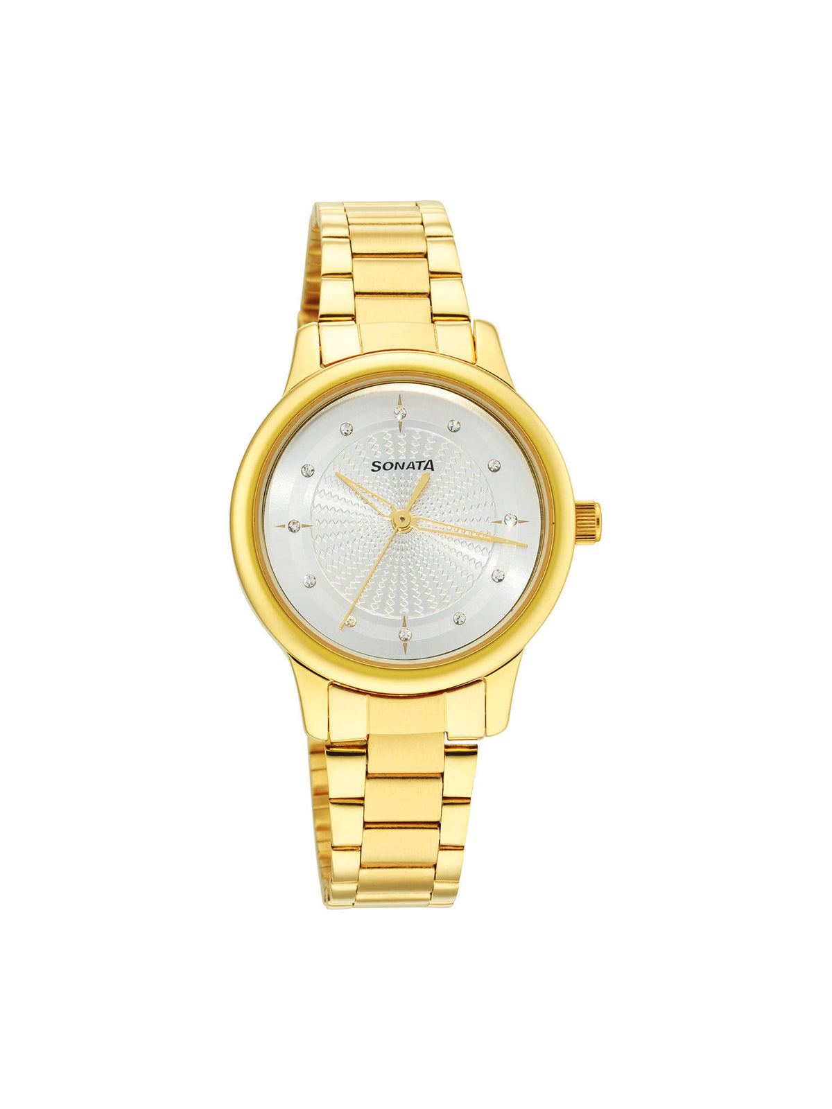 Classic Gold 8178YM01 White Dial Analog watch for Women | W92 - view 1