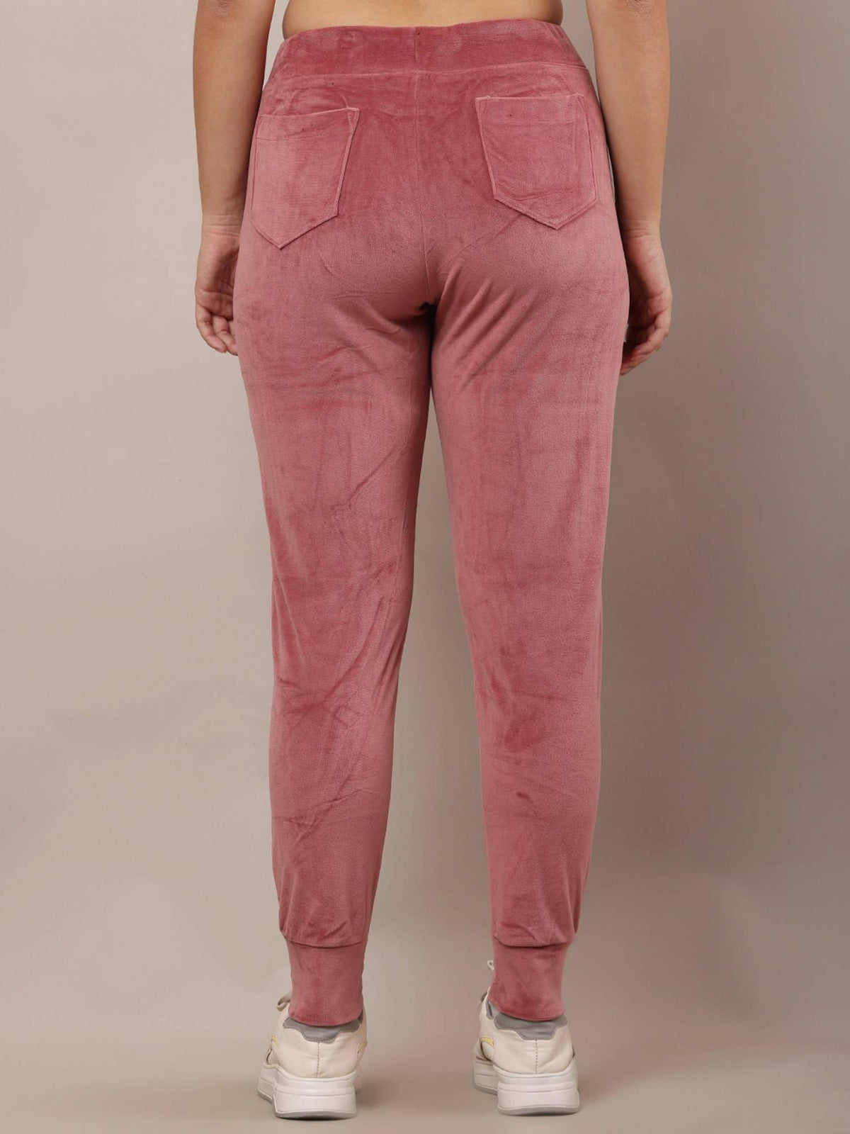 Women's Polyester Soft and Warm Joggers | WJ89 - view 4