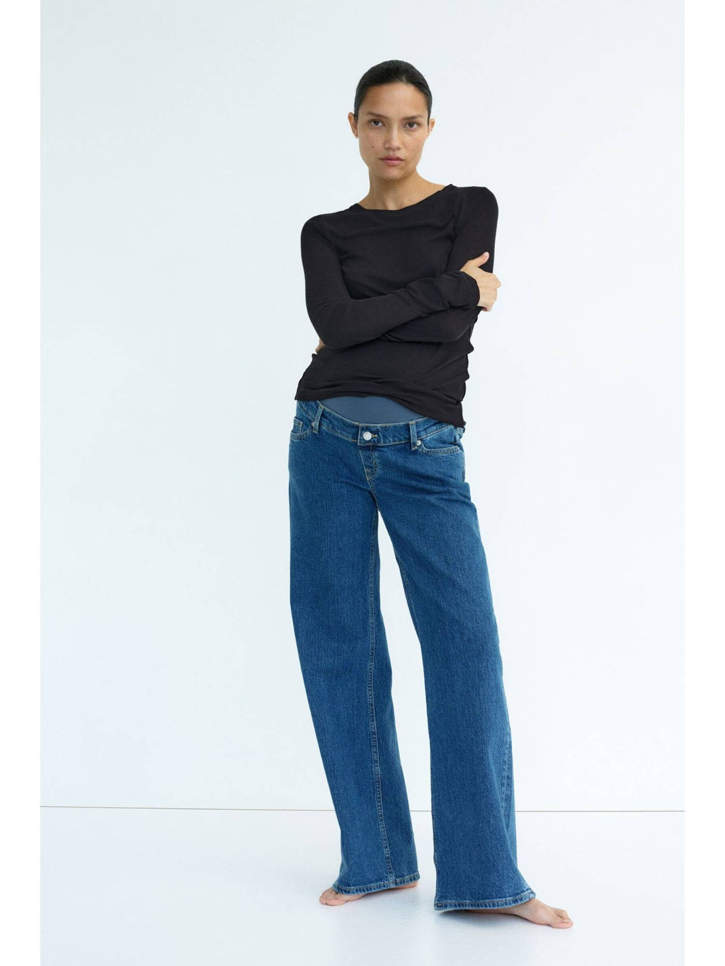Women Blue Mama Wide Jeans | RF89 - view 1