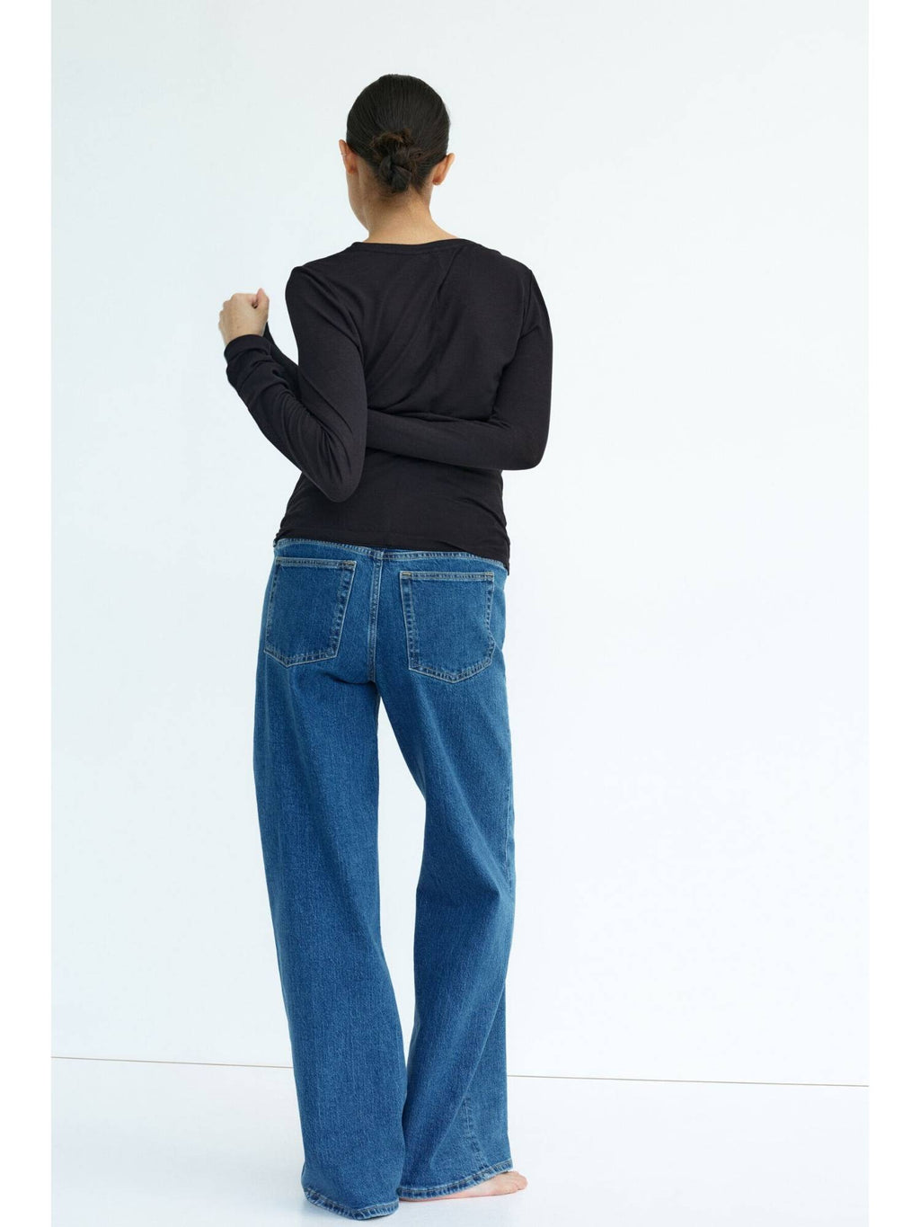 Women Blue Mama Wide Jeans | RF89 - view 2