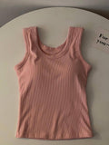 Pink Stormie Tank Top with Inbuilt Bra | TT98 - view 1
