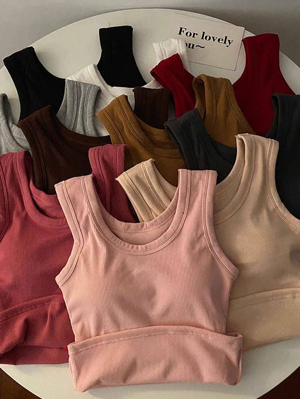 Pink Stormie Tank Top with Inbuilt Bra | TT98 - view 11