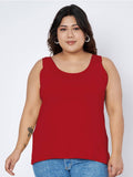 White Plus Size Tank Top | TT98 - view 22