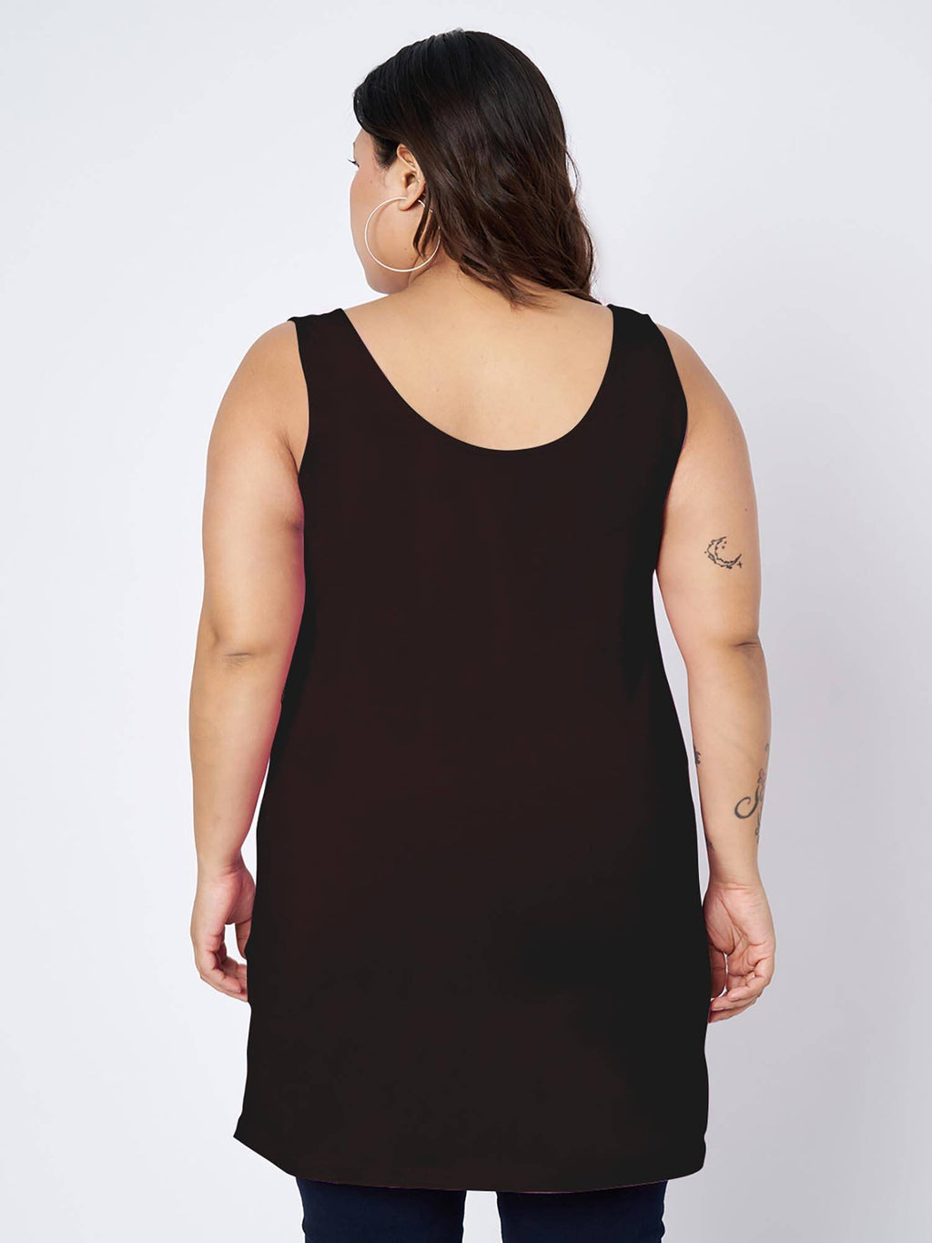Black Women Plus Slip | TT98 - view 2