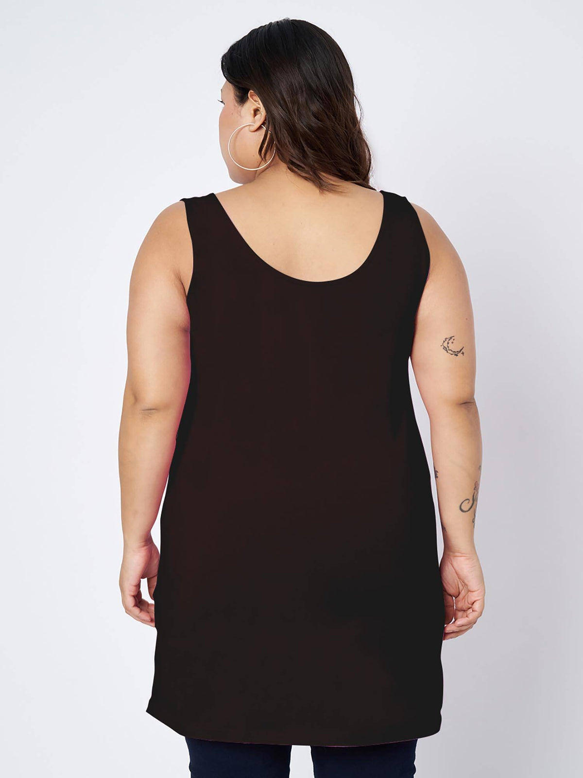 Black Women Plus Slip | TT98 - view 2