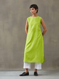 Women Cotton Thread Work Straight Kurt | FY93 - view 43