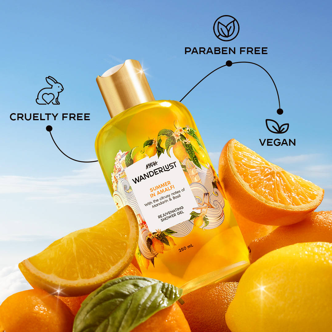 Nykaa Wanderlust Perfume Shower Gel - Hydrating, Relaxing & Cleansing | B20 - view 5