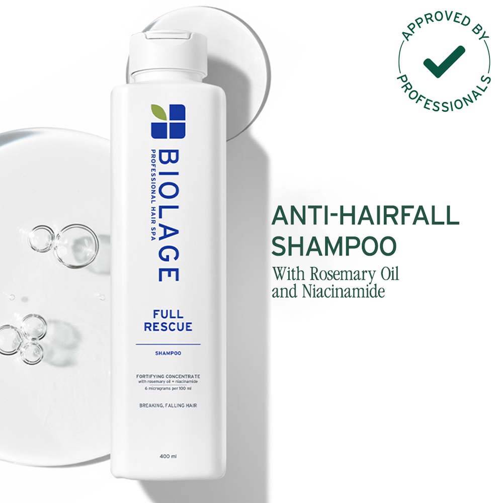 Professional Full Rescue Anti-Hairfall Shampoo With Rosemary Oil For 74% Less Hairfall | H85 - view 11