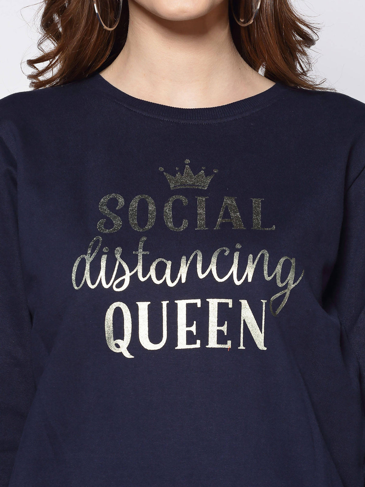 Pink Typography Printed Sweatshirt | SS90 - view 14
