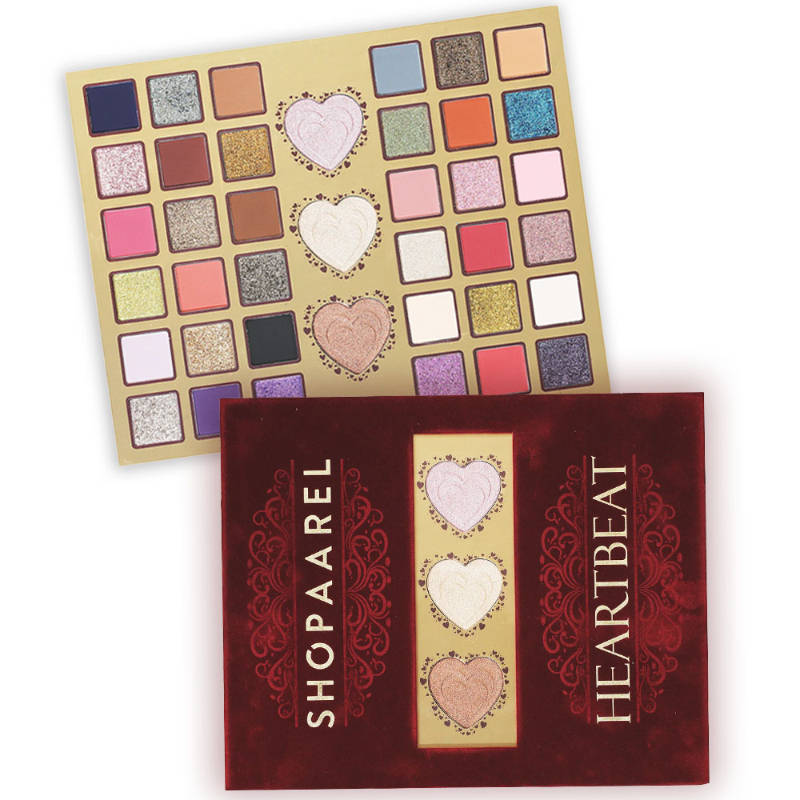 Heartbeat Eyeshadow & Highlighter Palette, Blendable, Zero Fallout, Perfect Shade | E20 - view 1