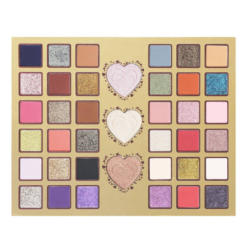 Heartbeat Eyeshadow & Highlighter Palette, Blendable, Zero Fallout, Perfect Shade | E20 - view 5