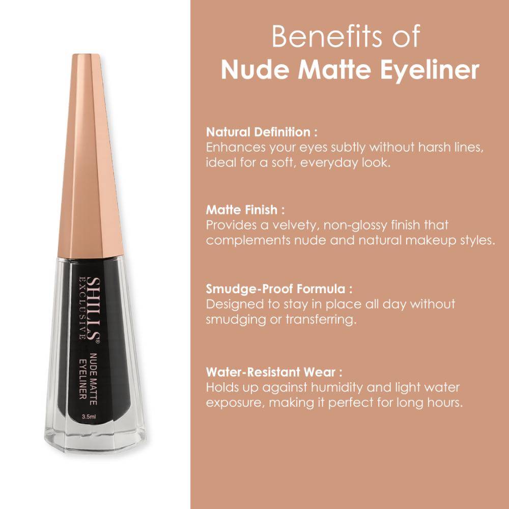 Shills Exclusive Nude Matte Eyeliner | E20 - view 2