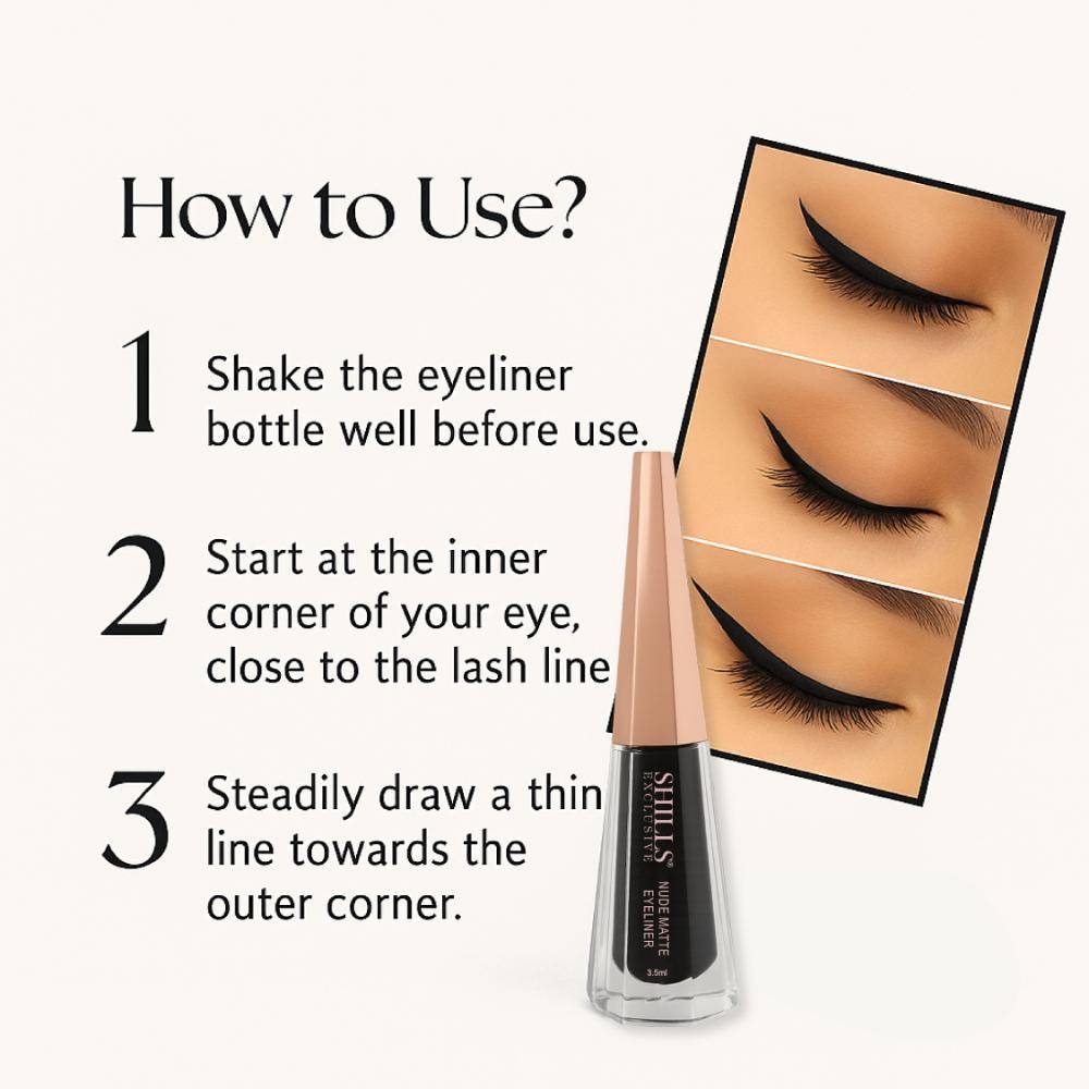 Shills Exclusive Nude Matte Eyeliner | E20 - view 5