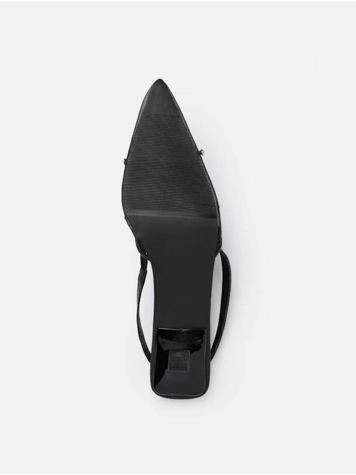 Women Black CAPPICCINO Kitten Heels | H78 - view 4