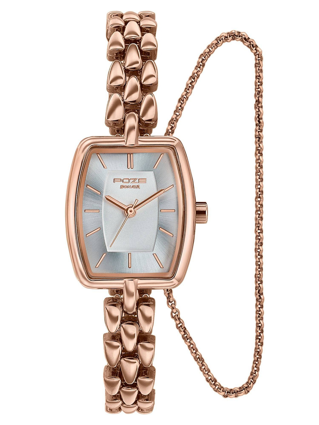 Poze 9.2 Alloy Silver Dial Watch and Bracelet For Women -SP80198WM01W (Medium) | W92 - view 3