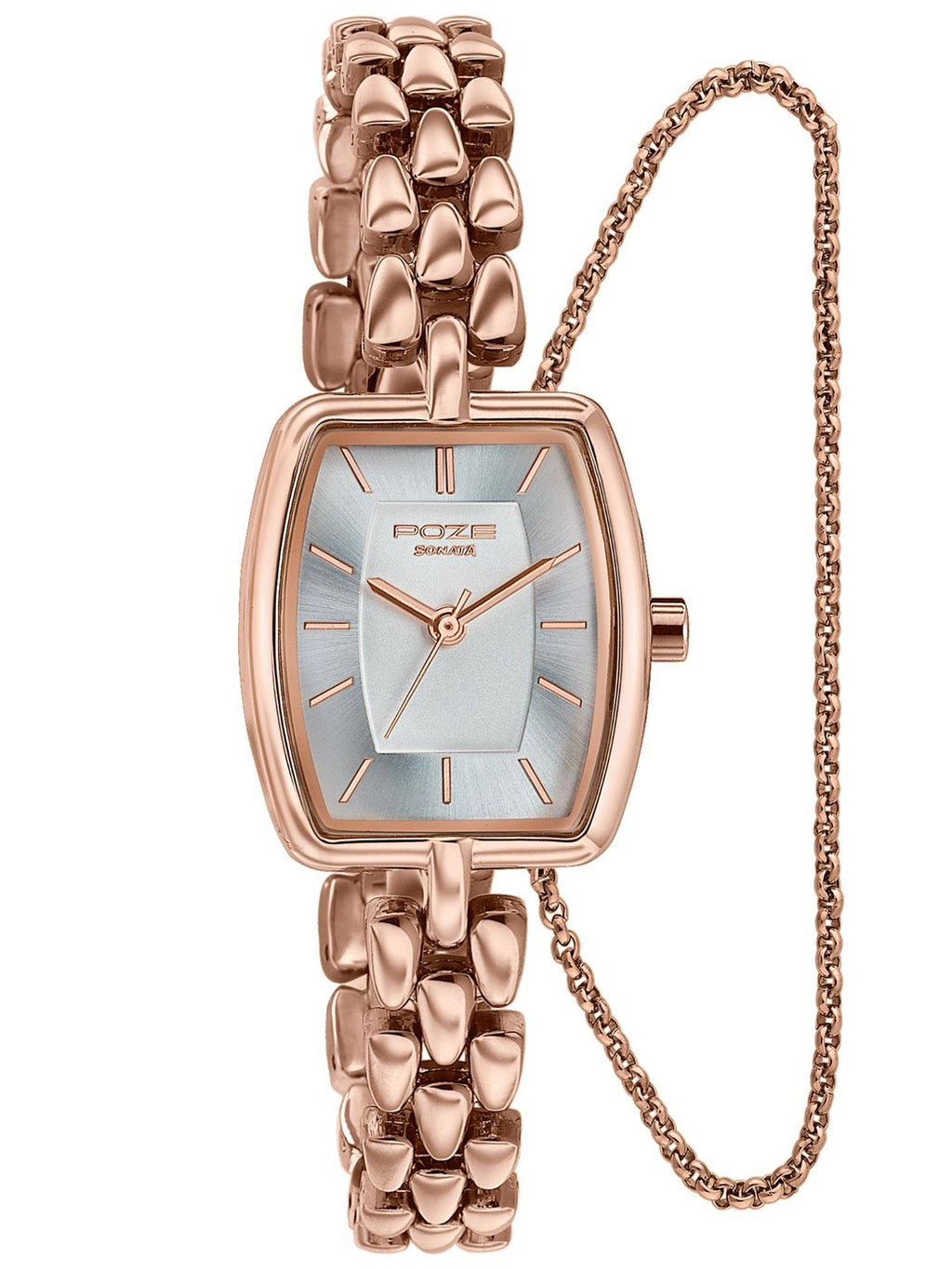 Poze 9.2 Alloy Silver Dial Watch and Bracelet For Women -SP80198WM01W (Medium) | W92 - view 4