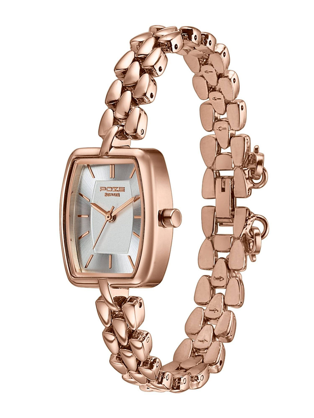 Poze 9.2 Alloy Silver Dial Watch and Bracelet For Women -SP80198WM01W (Medium) | W92 - view 5