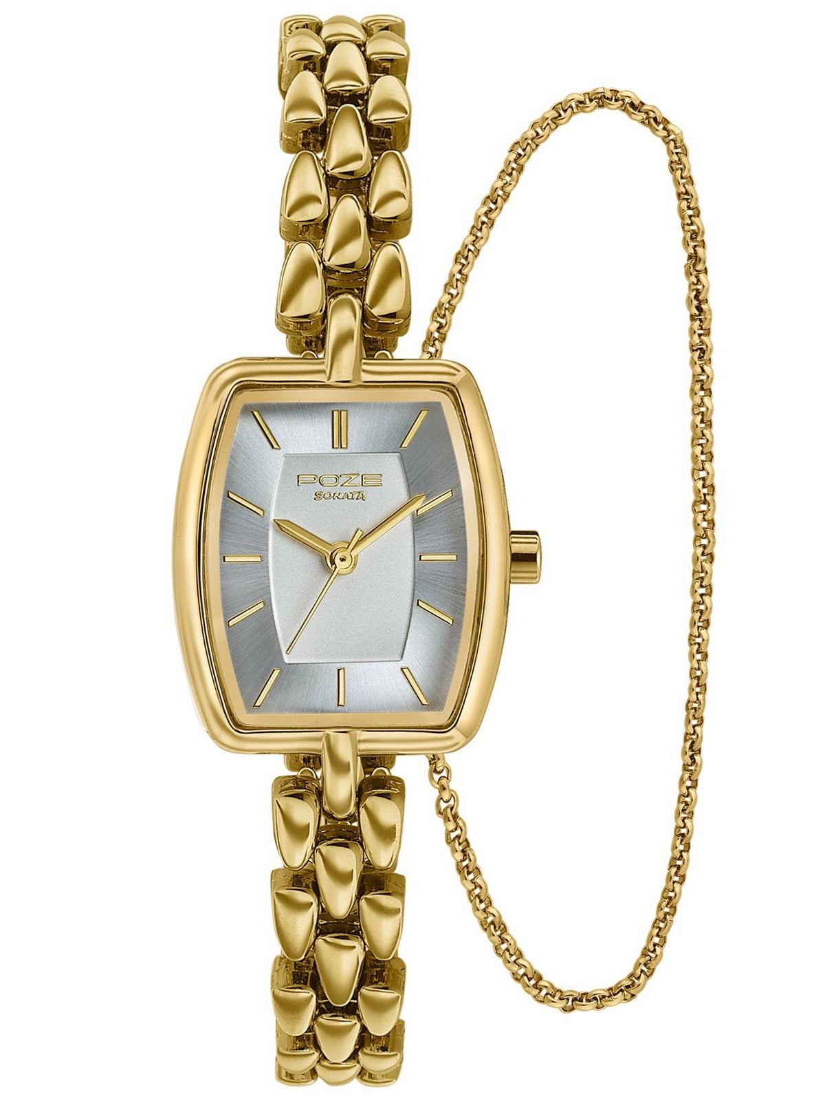 Poze 9.2 Alloy Silver Dial Watch and Bracelet For Women -SP80198WM01W (Medium) | W92 - view 9