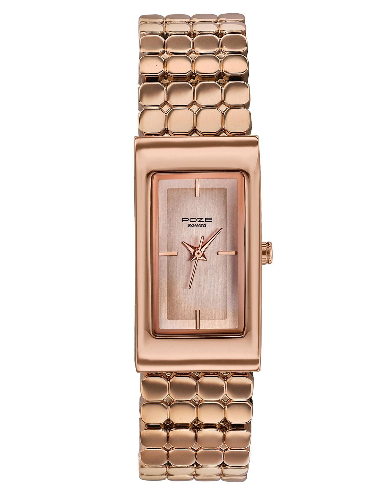 Poze 9.2 Alloy Rose Gold Dial Watch For Women -SP80201WM01W (Medium) | W92 - view 2