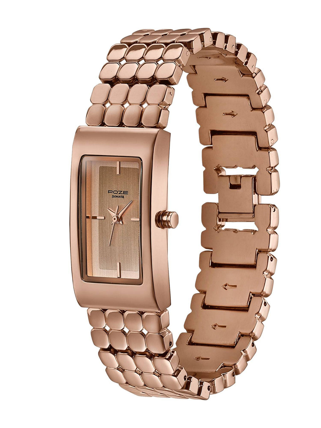 Poze 9.2 Alloy Rose Gold Dial Watch For Women -SP80201WM01W (Medium) | W92 - view 4
