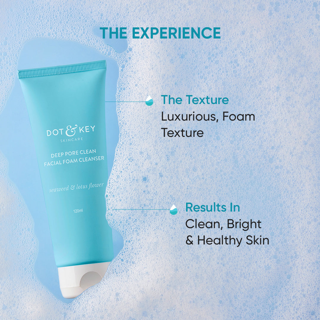 Deep Pore Clean Foaming Face Wash