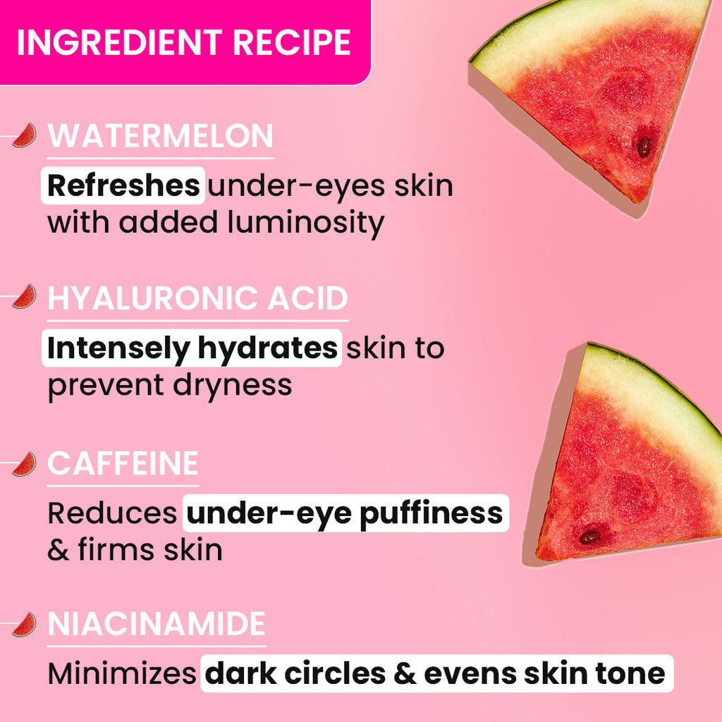 Watermelon Hydrogel Under-eye Patches