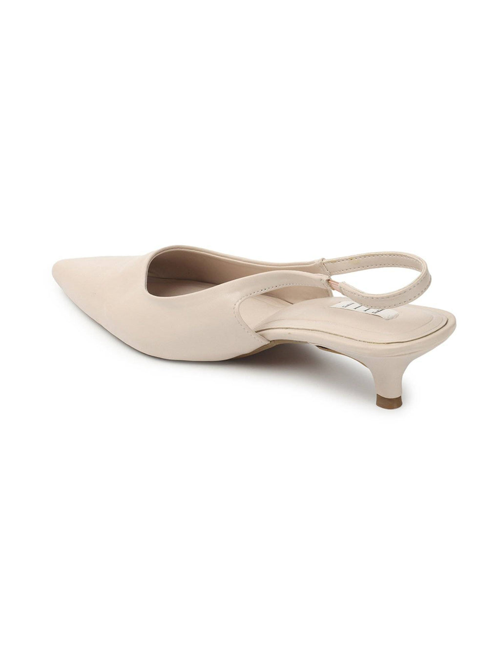 Cream Women Solid Mules | H78 - view 7