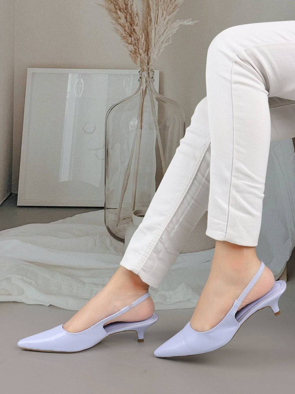 Cream Women Solid Mules | H78 - view 27