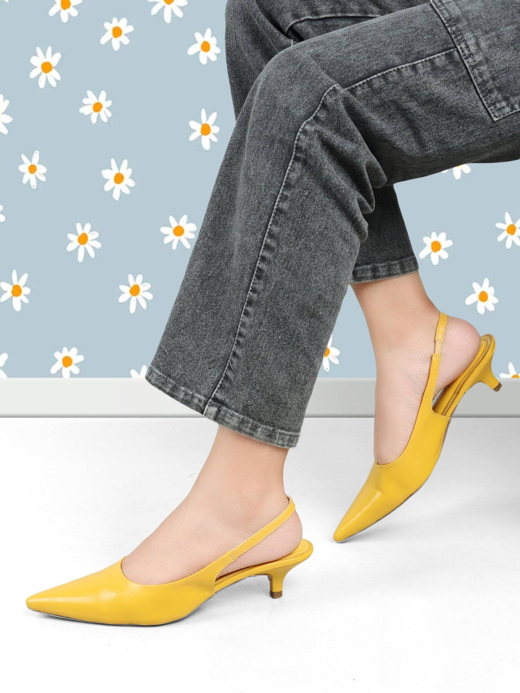 Cream Women Solid Mules | H78 - view 10
