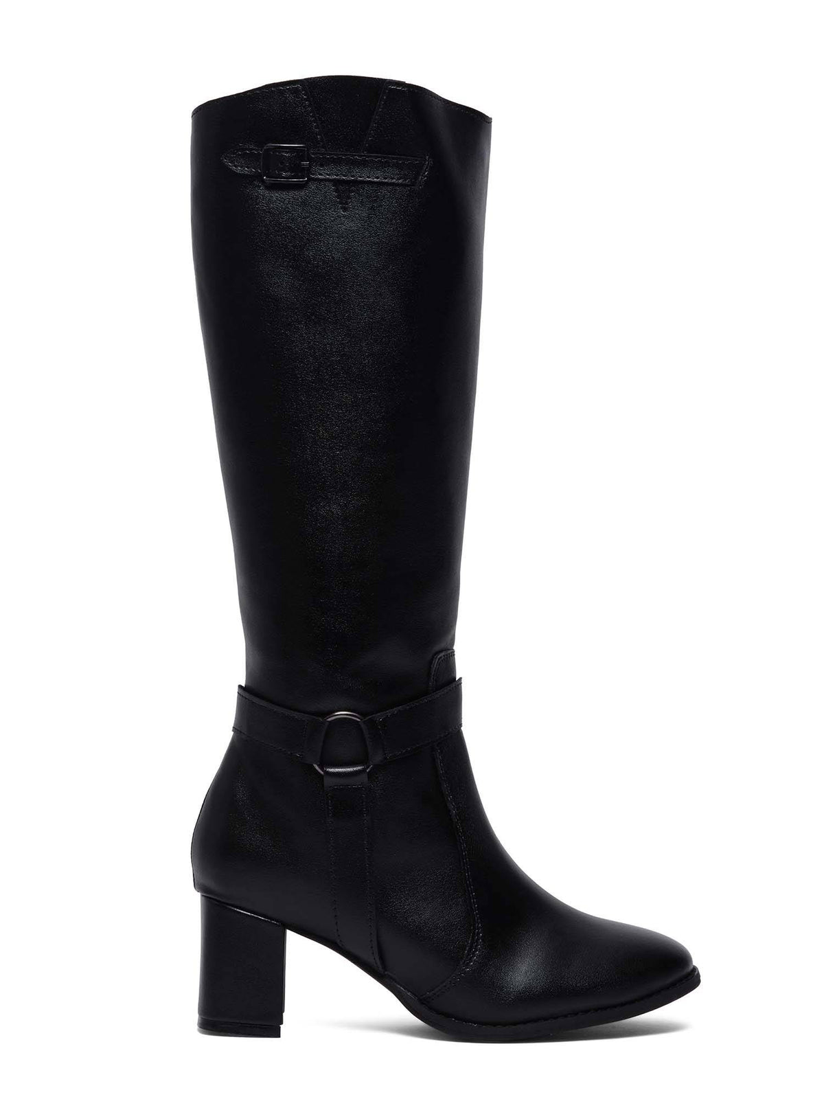 Women Maxene Black Casual Boots | BT61 - view 4