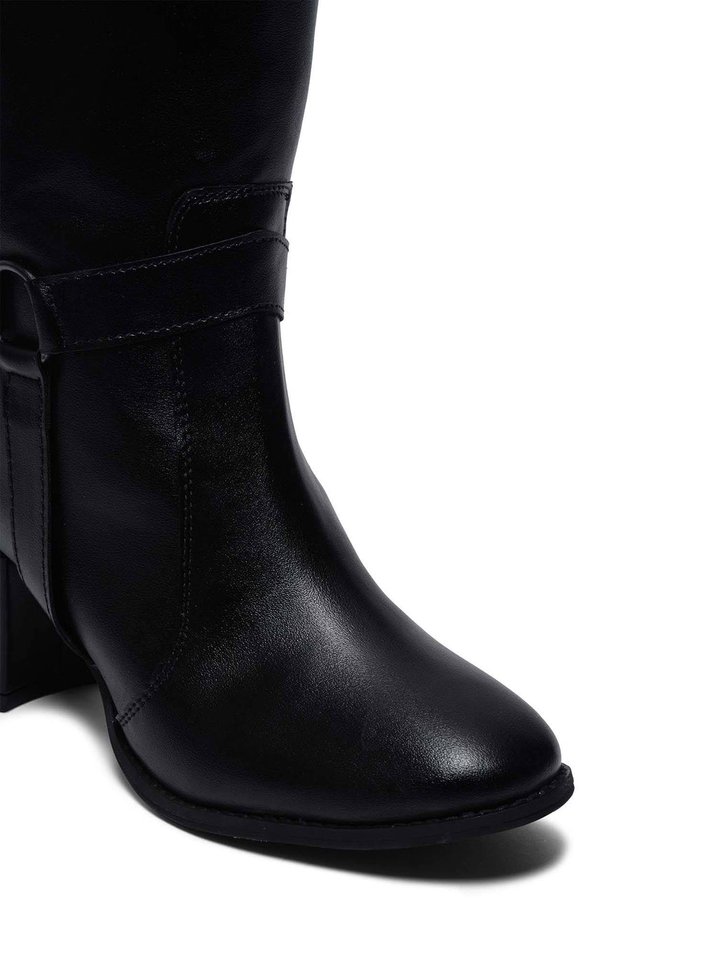 Women Maxene Black Casual Boots | BT61 - view 7