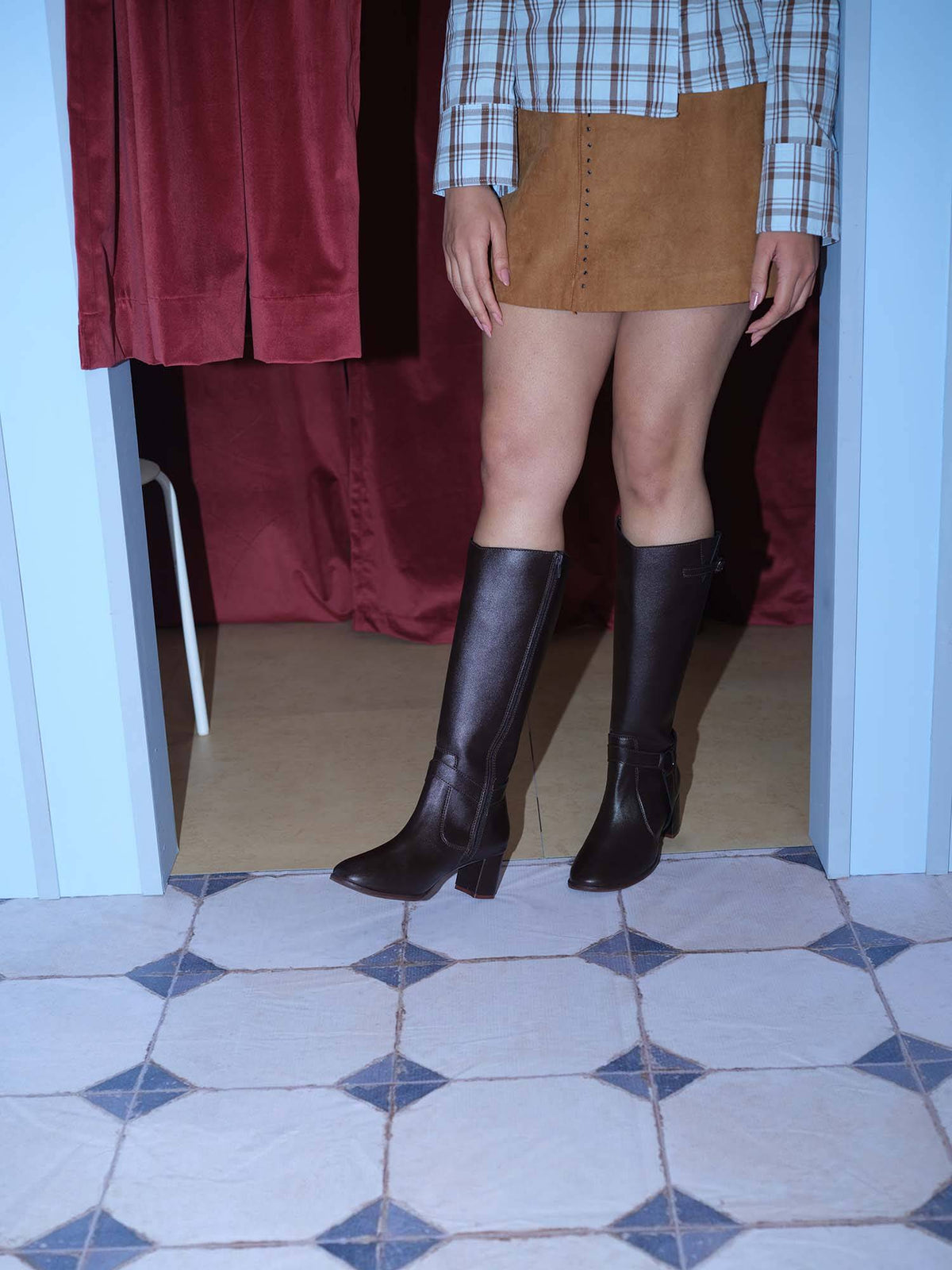 Women Maxene Brown Casual Boots | BT61 - view 1