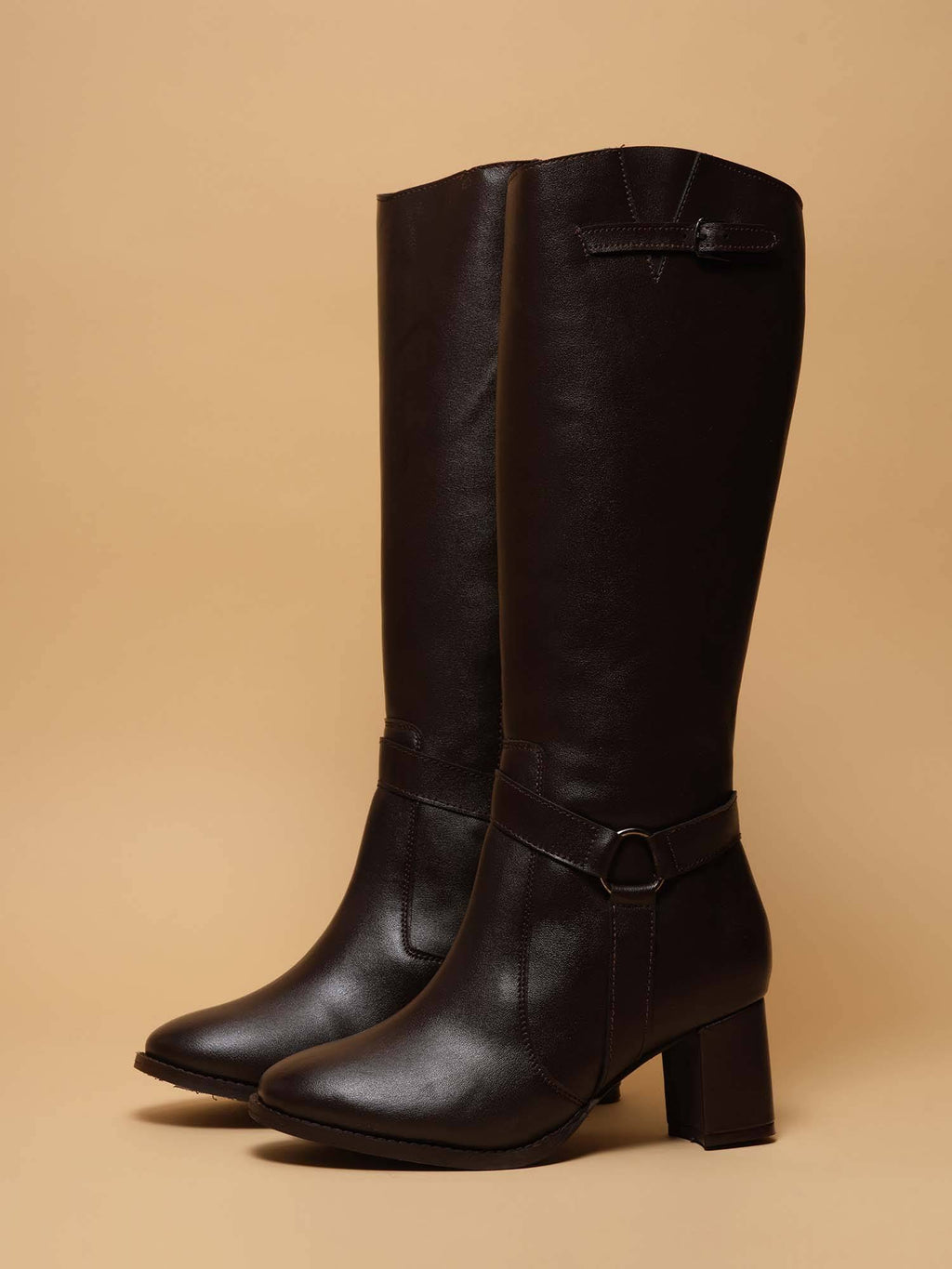 Women Maxene Brown Casual Boots | BT61 - view 2