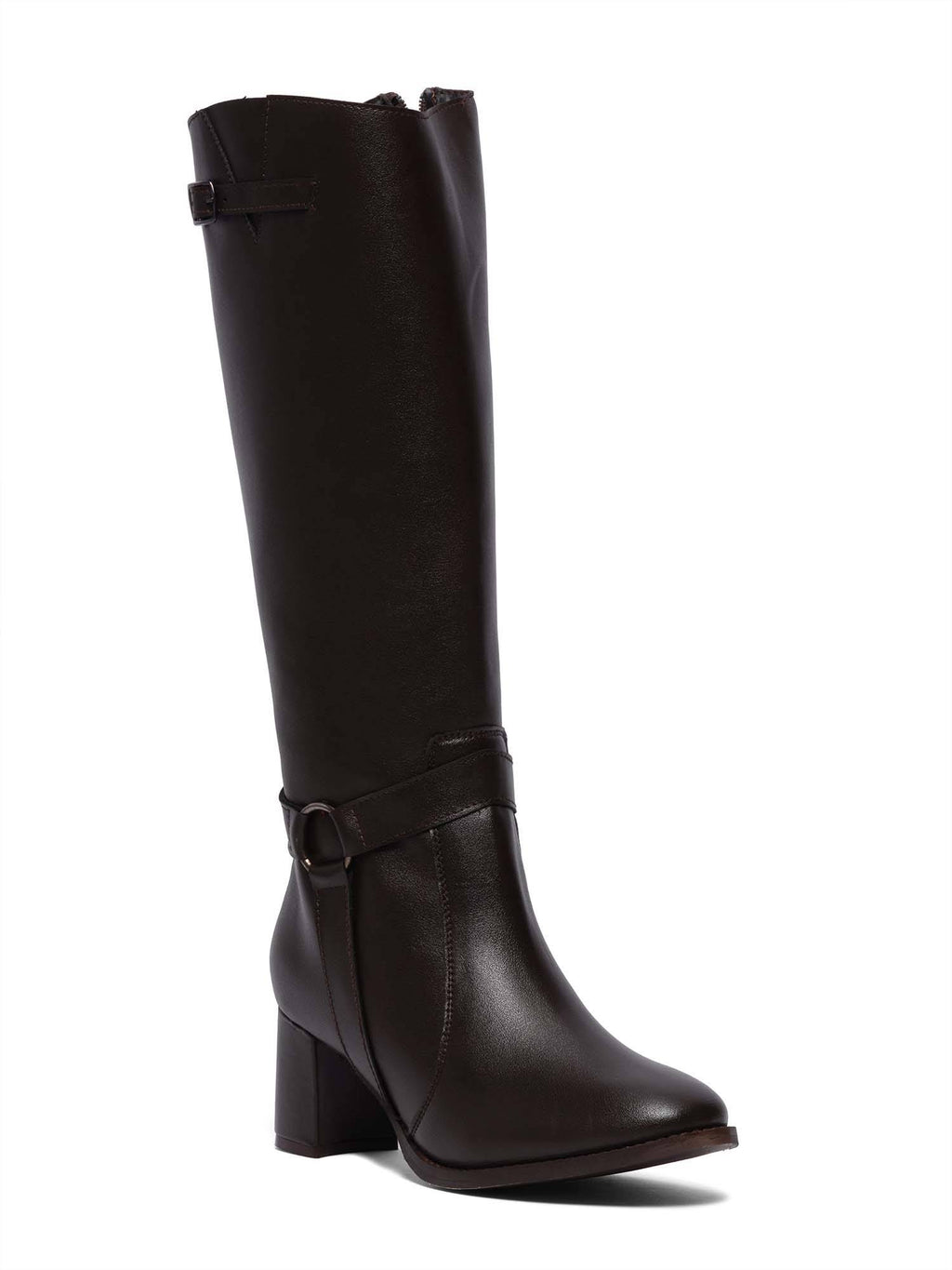Women Maxene Brown Casual Boots | BT61 - view 3