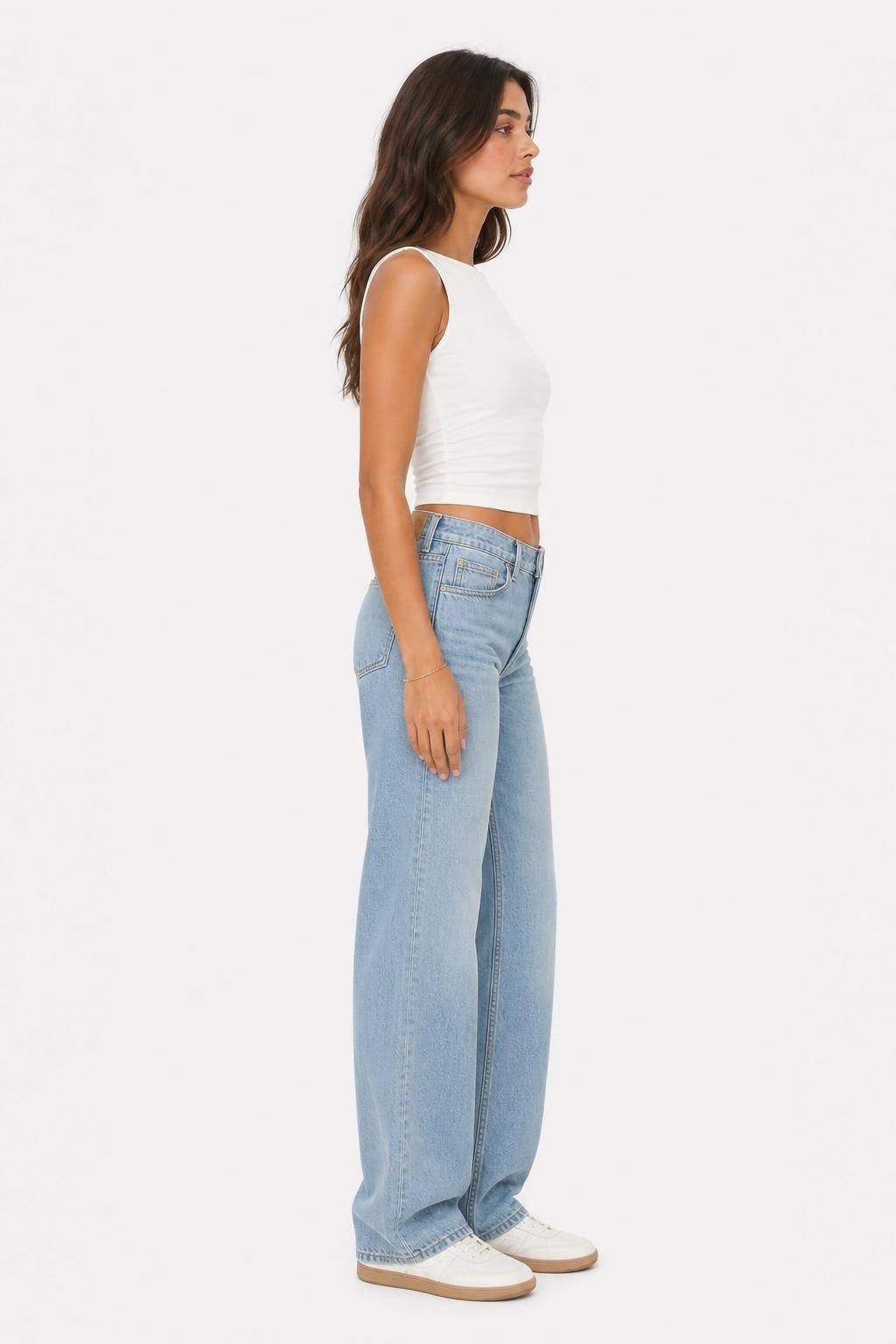 Boat Neck Ruched Solid Crop Tank Top | TT98 - view 28