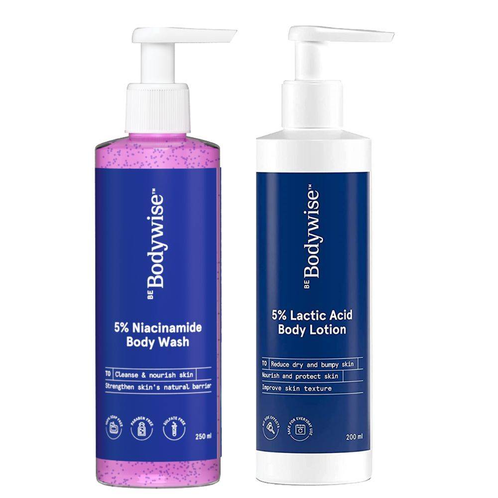 5% Niacinamide Body Wash + 5% Lactic Acid Body Lotion For Strawberry Legs | BWS9 - view 11