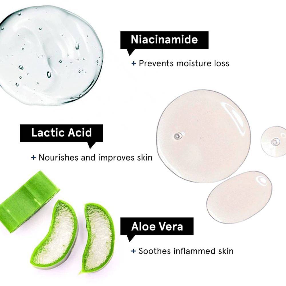 5% Niacinamide Body Wash + 5% Lactic Acid Body Lotion For Strawberry Legs | BWS9 - view 3