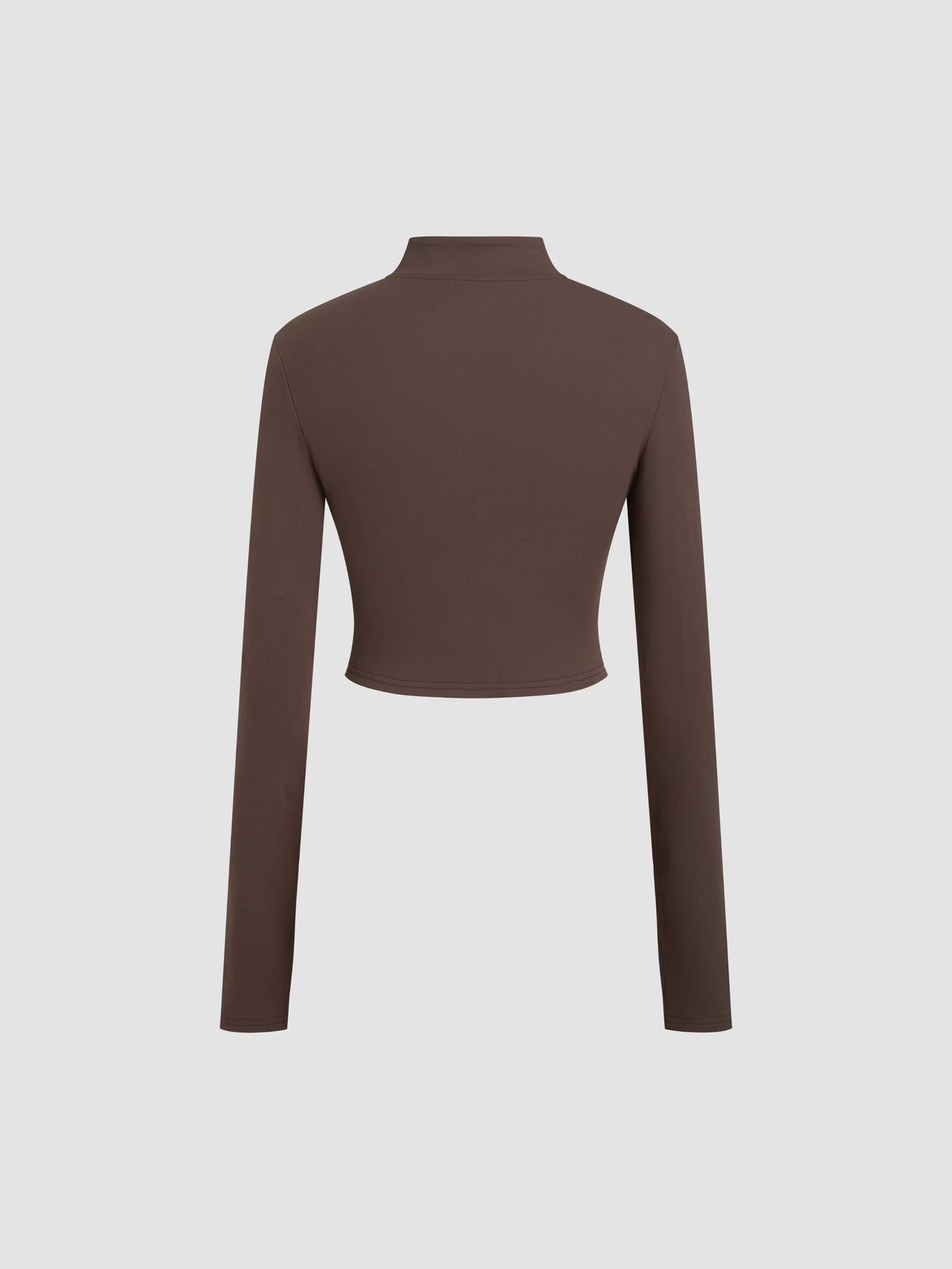 BUTTER Mandarin Collar Solid Zipper Active Jacket | JK12 - view 2