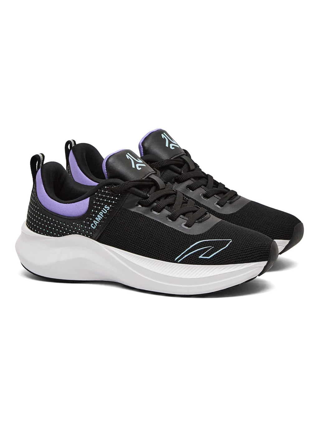 FORLIC Women Black Running Shoes | SH9 - view 2