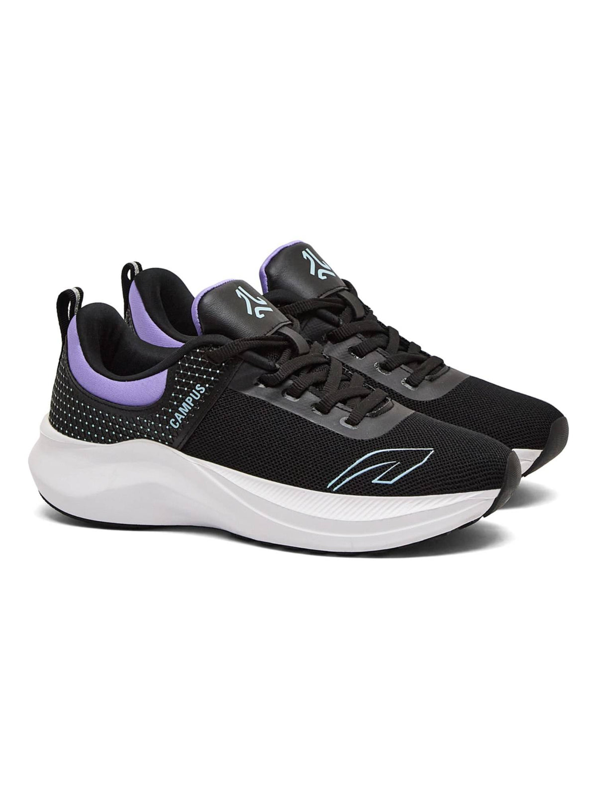 FORLIC Women Black Running Shoes | SH9 - view 2