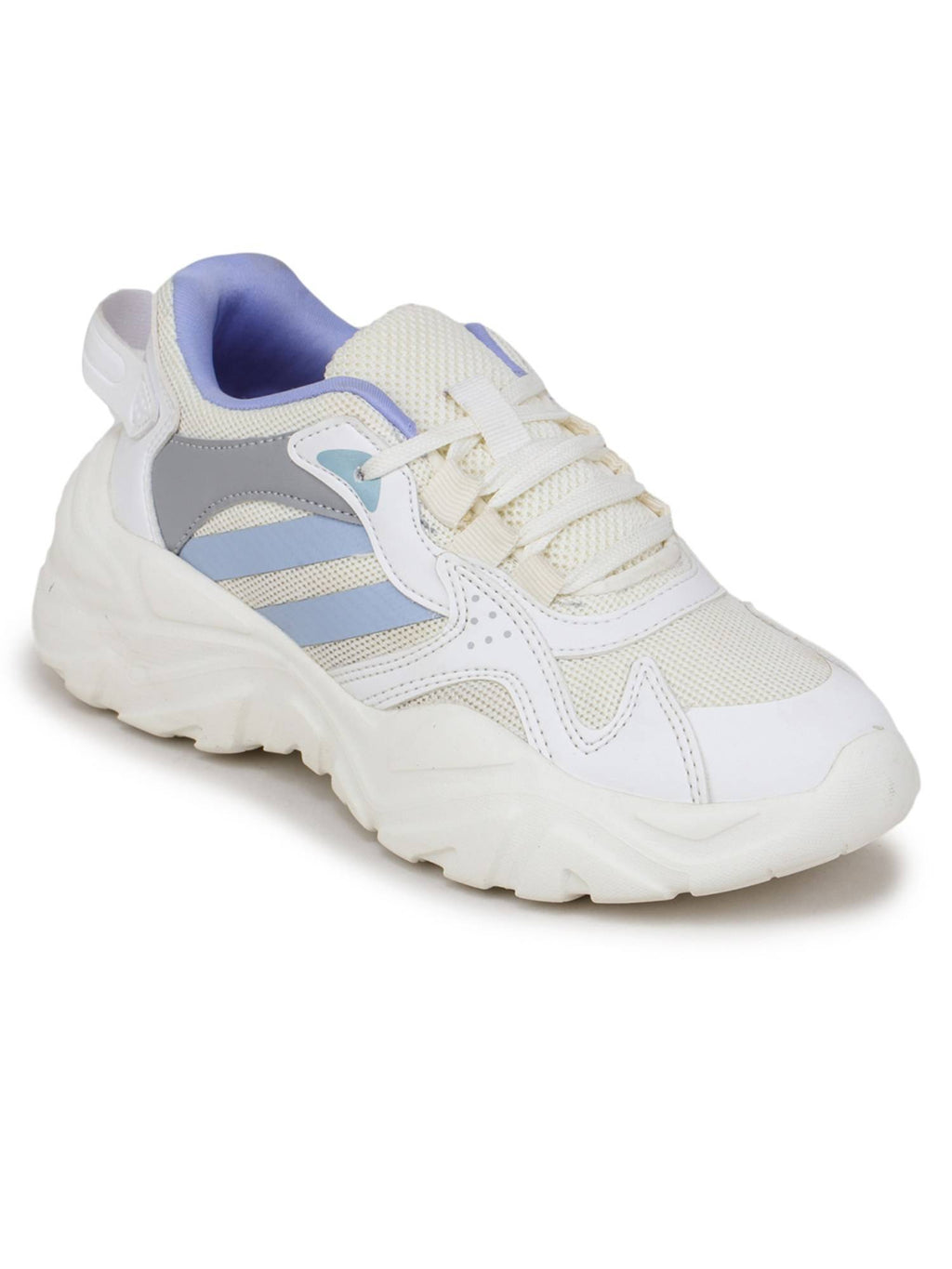 White Running Shoes for Women | SH9 - view 2
