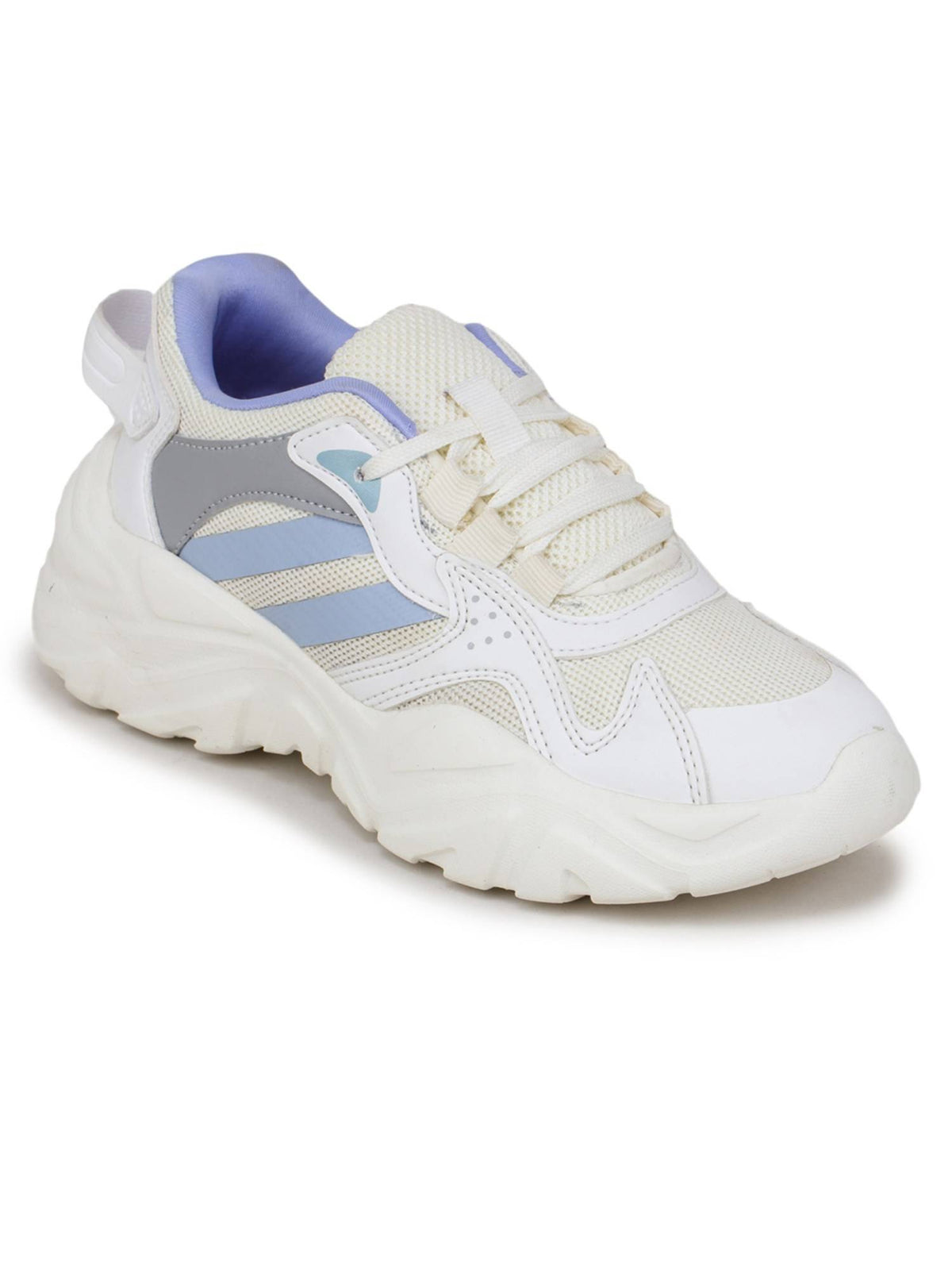 White Running Shoes for Women | SH9 - view 2